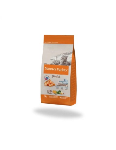 Comida para Gato Esterilizado NATURES VARIETY Original Salmon 1,25kg